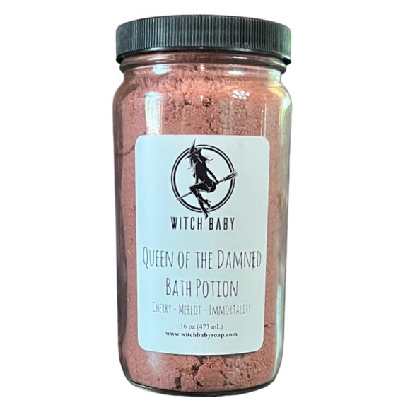 RARE Limited Edition Witch Baby Queen of the Damned Bath Potion, Jar #1, 16 ozs. - Picture 1 of 5